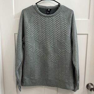 H&M Grey Sweater - Large